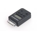 ONLY BLACK!!!Wireless FM Transmitter, Remote Control & Car Charger for iPod & iPhone 4,3GS
