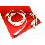 3g AV Cable 3+1 Kit -  AV Audio Video + USB Charger Hotsync Cable For Apple iPad iPod Touch Nano iPhone  3GS 3G + Charger