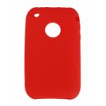 Skid-Proof Silicon i-Phone 3G/3GS Back Cover- Red  // item will no longer be available for sale starting on 6 June 2010
