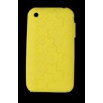 Silicone Protective Back Cover for iPhone- Yellow Puzzle  // item will no longer be available for sale starting on 6 June 2010