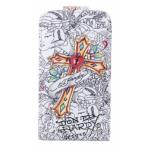 Protective Leather Case for iPhone 3G/3GS- Detailed Cross Design // item will no longer be available for sale starting on 6 June