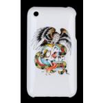 Tatto Pattern Hard Back Cover for iPhone 3G/3GS- White // item will no longer be available for sale starting on 6 June 2010