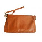 Women's Genuine Cow skin Zipper Bag 				