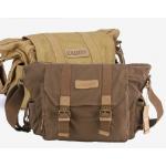 Canvas DSLR Camera Bag Shoulder Messenger Bag For Sony Canon Nikon						