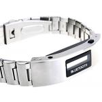 Bluetooth Incoming Call Alert Vibrating Stainless Steel Bracelet with Caller ID