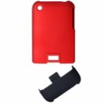 Red & Black Dismountable Plastic Back Cover for iPhone   //   This items will no longer be available for sale starting on 6 June