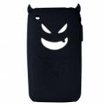 Black Ghost Designed Silicone iPhone Back Cover   //   This items will no longer be available for sale starting on 6 June 2010