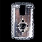 Silver Colored Diamond Bling iPhone Hard Plastic Back Cover  //   This items will no longer be available for sale starting on 6 