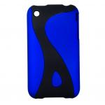 Dismountable Blue & Black Fashionable Silicone Cover For iPhone  // This items will no longer be available for sale starting on 